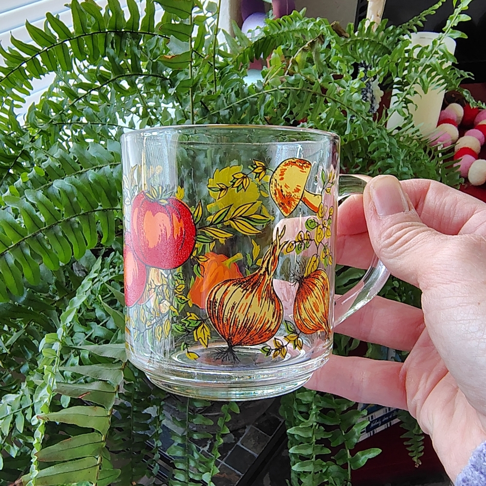Vintage Aroroc France Glass Mug - Picture 2 of 6